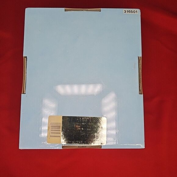 Angels Coffee Mugs Cups English Breakfast Tea Bags Blue Collectors Edition - Picture 7 of 8